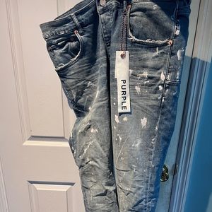 PURPLE BRAND Blue Flare Denim Jeans Size 38